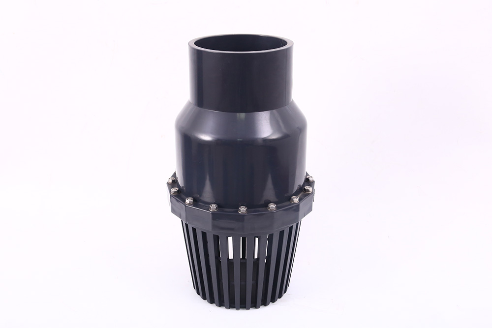 莲池翻板式底阀